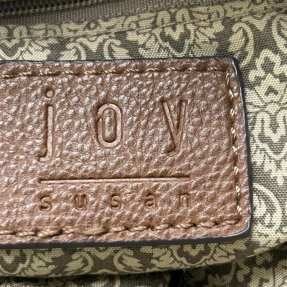 Susan Joy Hobo Handbag PLUS insert bag. Vegan leather - Fresh Apple green/brown